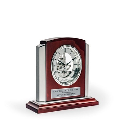 Tempus Rosewood Desk Clock