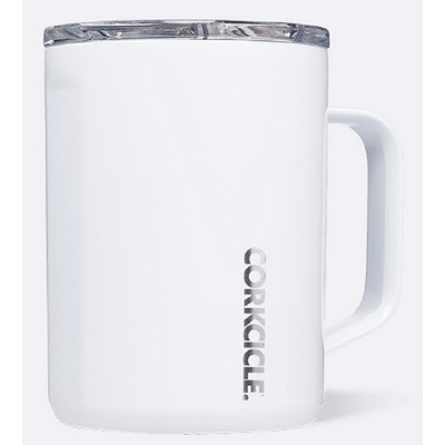 Corkcicle Gloss White 16oz. Mug