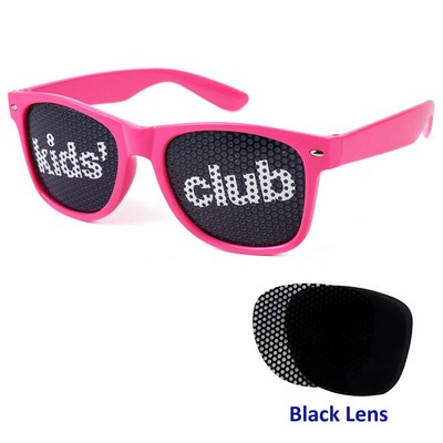 Pinhole Sticker Sunglasses