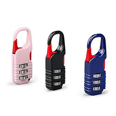 3 Combination Digit Password Padlock