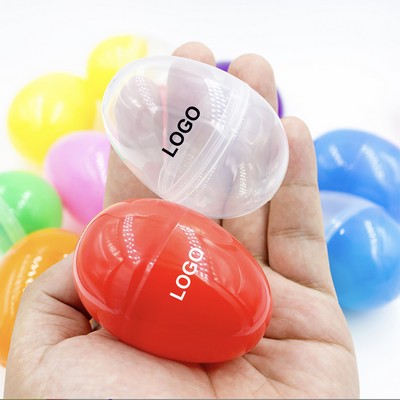 Easter Eggs Customize Logo Egg Toy Plastic Egg