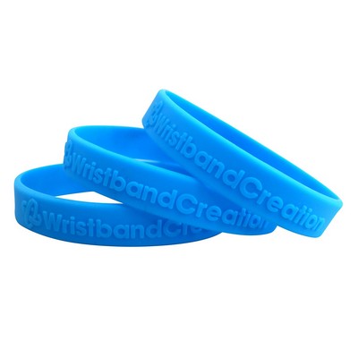 1/2" Embossed Wristbands