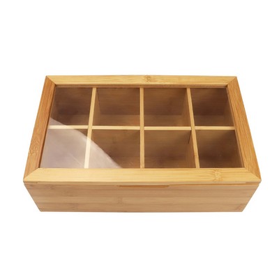 Natural Wooden Tea Box