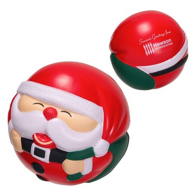 Santa Clause Stress Reliever Ball