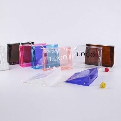 7.8''x5.9''x2'' PVC Zipper Stationery Bag