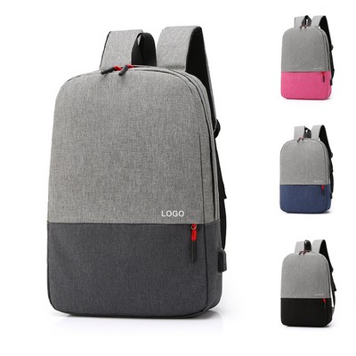 Computer Backpack with Charging Port (Direct Import)