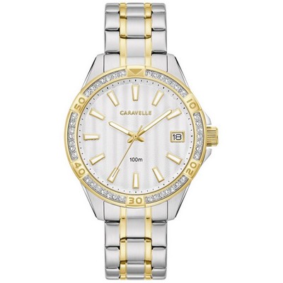 Caravelle Ladies' Aqualuxx Crystal Watch