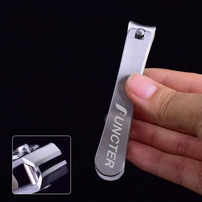 Stainless Steel Curved Edge Nail Clipper Toenail Clippers Fingernails - Size L