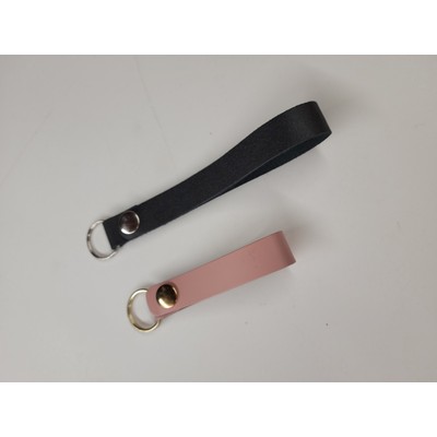 Leather Wrist Strap Key Chain