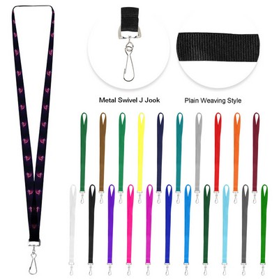 3/4" Full Color Dye Sublimated Lanyard