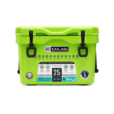 KS Series 25-litre Lime Green Rotomolded Cooler