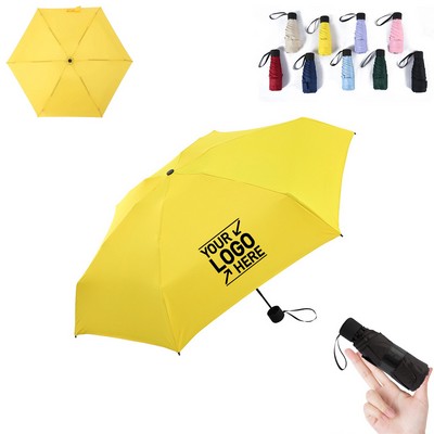 Mini Compact Lightweight Umbrella W/ Uv Protection