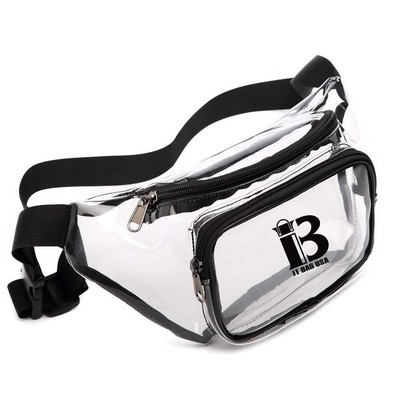 Waterproof Clear Pvc Waist Bag