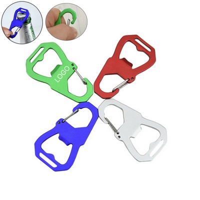 Aluminum Bottle Opener Carabiner