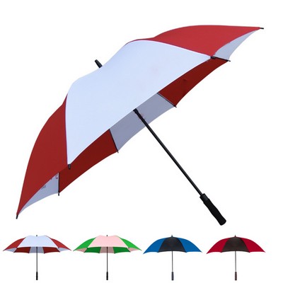 Two Tone Auto Open Golf Umbrella(54" arc)