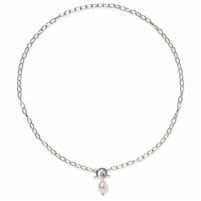 Jilco Inc. Sterling Silver Pearl Necklace