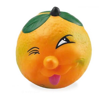 Cartoon Bad Orange Design Stress Reliever