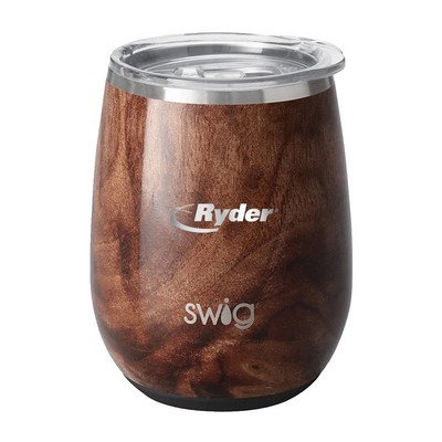 Swig® 14 Oz. Print Stemless Standard Wine Cup (Laser)