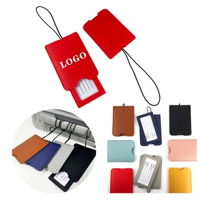 Pu Leather Luggage Tag