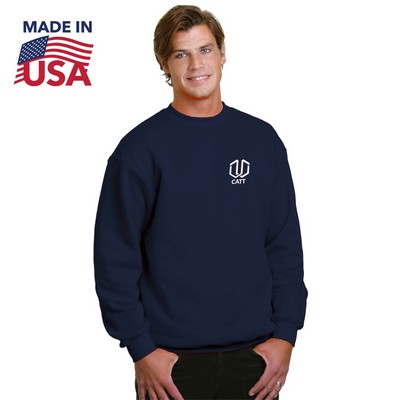 USA Union Made Pre-Shrunk Crewneck Fleece