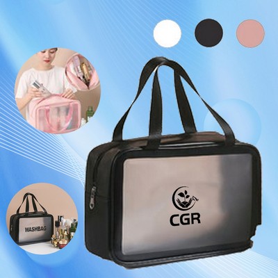 Transparent Travel Toiletry Storage Bag