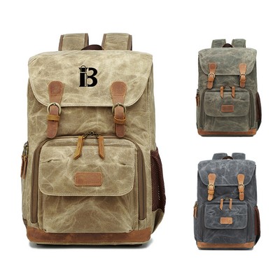 Canvas Camera Backpack