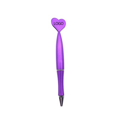 Heart Shape Twist Ballpoint Pen