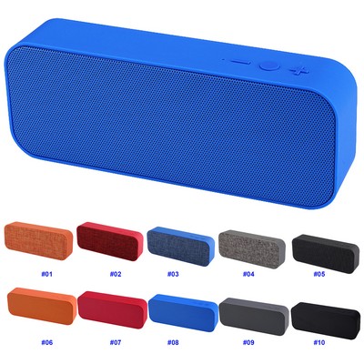 Rectangle Bar Shape Bluetooth® speakers