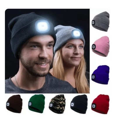 Rechargeable Led Light Beanie