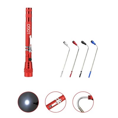 Telescopic Magnetic LED Flashlight