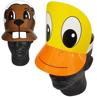 Digital Duck/ Beaver/ Pig Headband w/Stock Graphics