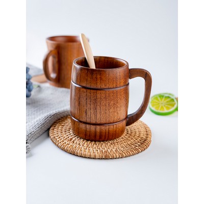 Wood Beer Mug