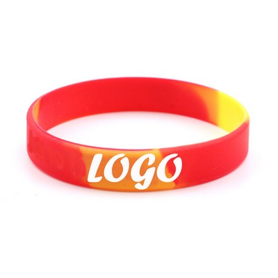 Rainbow Silicone Wristband