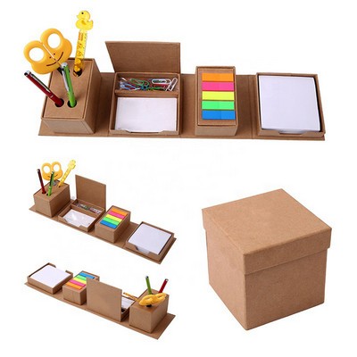 Customized Rectangular Desktop Cube Memo Pad Set