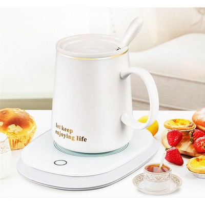 Coffee Mug Warmer Set w/Automatic Shut Off