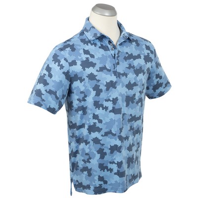 Bobby Jones® Men's Performance Armed Forces Print Polo Shirt