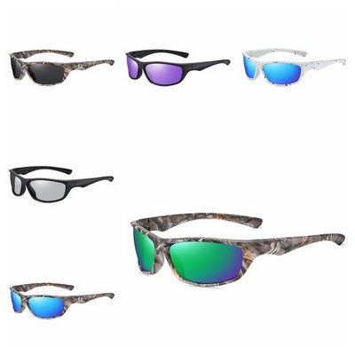 Small Square UV400 Polarized Sport Sunglasses