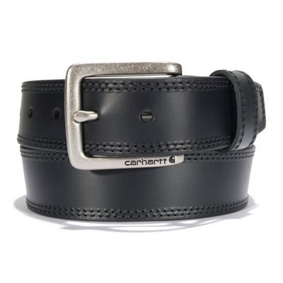 Carhartt Leather Engraved Buckle Belt