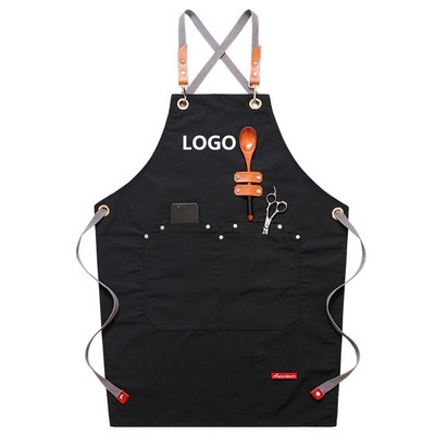 Cross Back Adjustable Apron