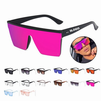 Square Oversized Sunglasses For Women Men