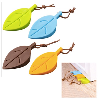 Silicone Leaf Shaped Door Stopper