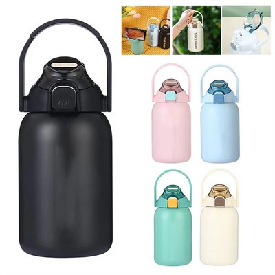 Vacuum Insulated Water Bottle - Double-Walled Stainless Steel