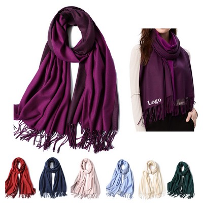 80 Iches Long Winter Women'S Cashmere Scarf