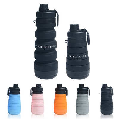 Collapsible Silicone Water Bottle