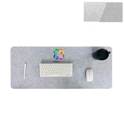 Non-Slip Large Felt Mouse Pad