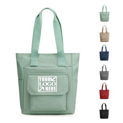 Waterproof Nylon Multi Pocket Tote Bag Shoulder Bags