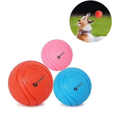 Solid Rubber Dog Balls