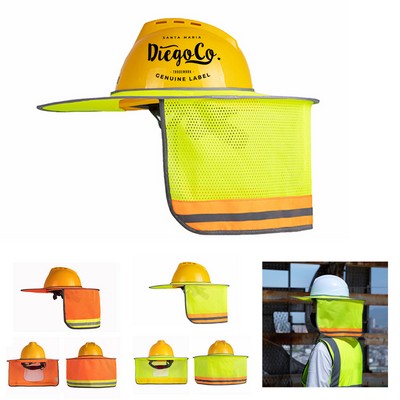 Hard Hat with Neck Shade