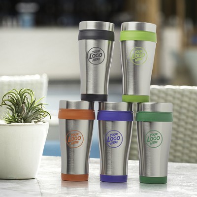 Insulated Stainless Steel Travel Mugs - 16 oz