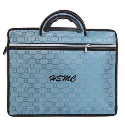 Portable File Document Bag Organizer Briefcase